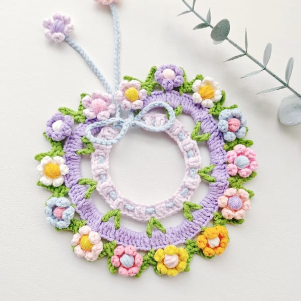 Flower_Pet_Collar