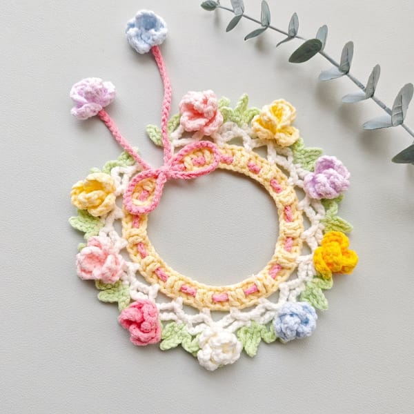 Flower_Pet_Collar